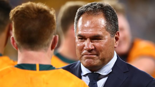 Dave Rennie’s Wallabies are back on the road.