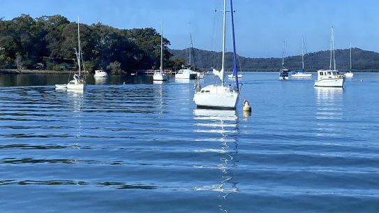 The gentle swells of the southern Moreton Bay Islands and home to about 10,000 people.