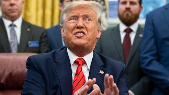 Donald Trump fired off a barrage of heated tweets attacking the federal judge and prosecutors,