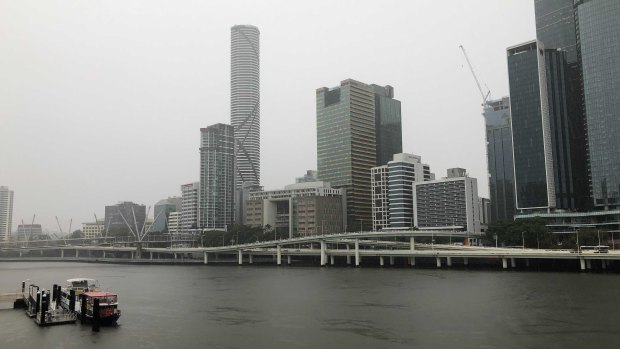 Brisbane storm likely to follow rainy morning on day of mourning
