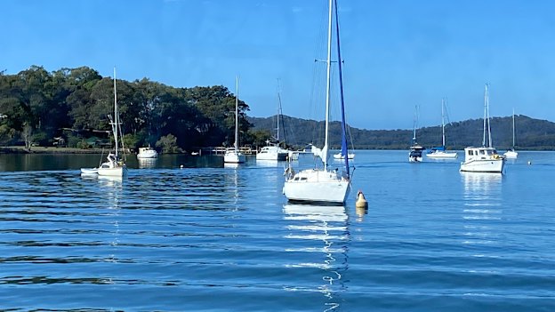 The gentle swells of the southern Moreton Bay Islands and home to about 10,000 people.
