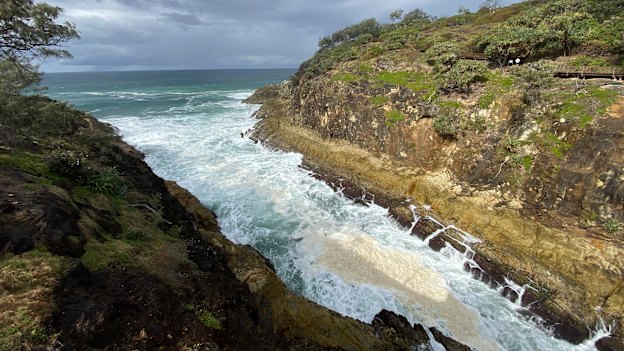 The headland gorge walk at Point Lookout attracts tens of thousands of visitors each year, but sustainability is becoming an important factor.