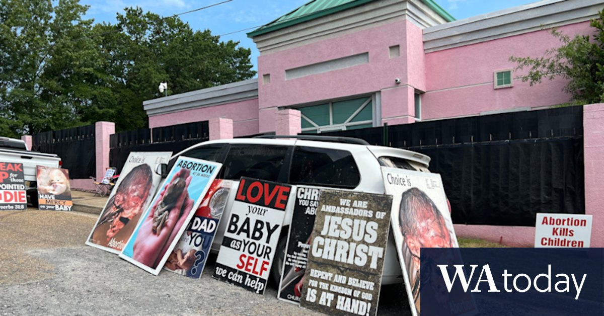 The Pink House at centre of America's abortion wars - Vimarsana News