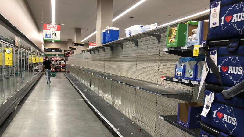 Woolworths Rations Toilet Paper Handwash As Virus Fears Empty Shelves