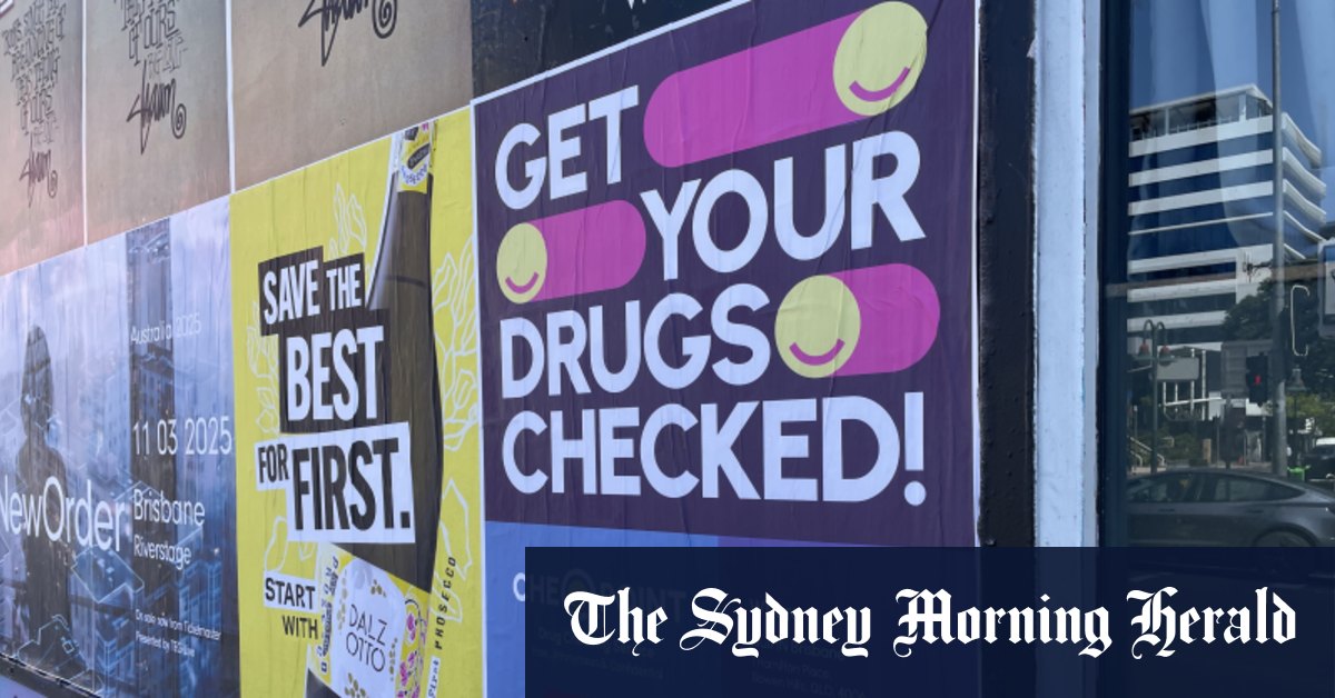 Hundreds visited these drug checking sites, but a review into them will stay secret