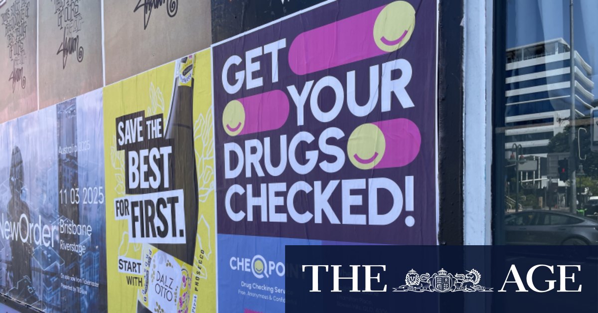 Hundreds visited these drug checking sites, but a review into them will stay secret