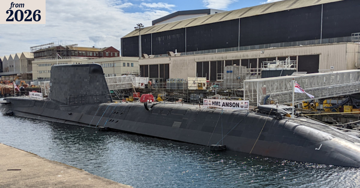 AUKUS pact: UK sends nuclear submarine HMS Anson to Perth, Australia ...