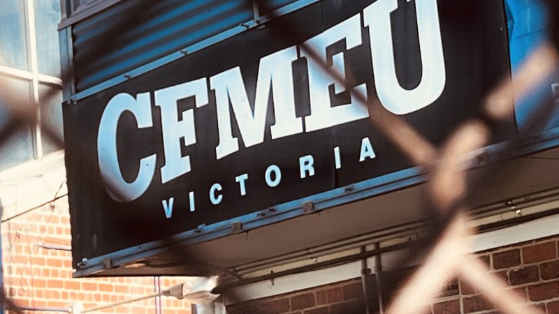 Top Victorian CFMEU official sacked over alleged mistreatment of union organiser