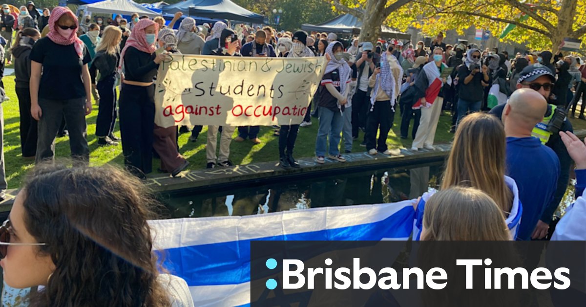 Palestine protests Melbourne and Monash universities: Students face off across moat - Vimarsana News