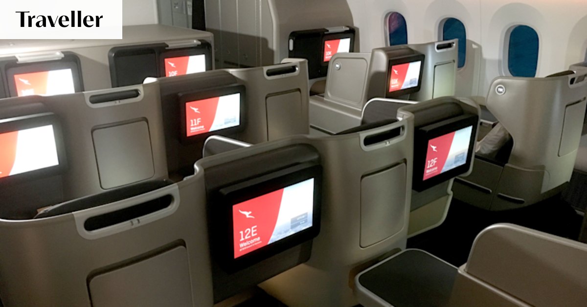 I scored a bargain business-class fare, but I make a huge mistake