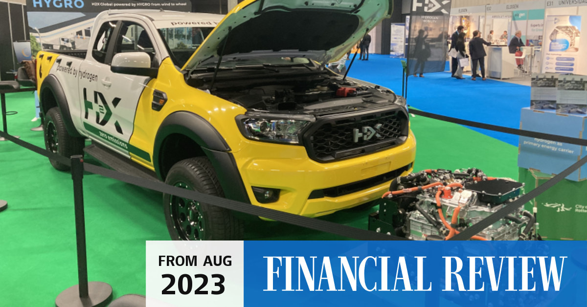 H2X Global, which makes a $250,000 hydrogen fuel cell-powered ute called the Warrego is stepping up 