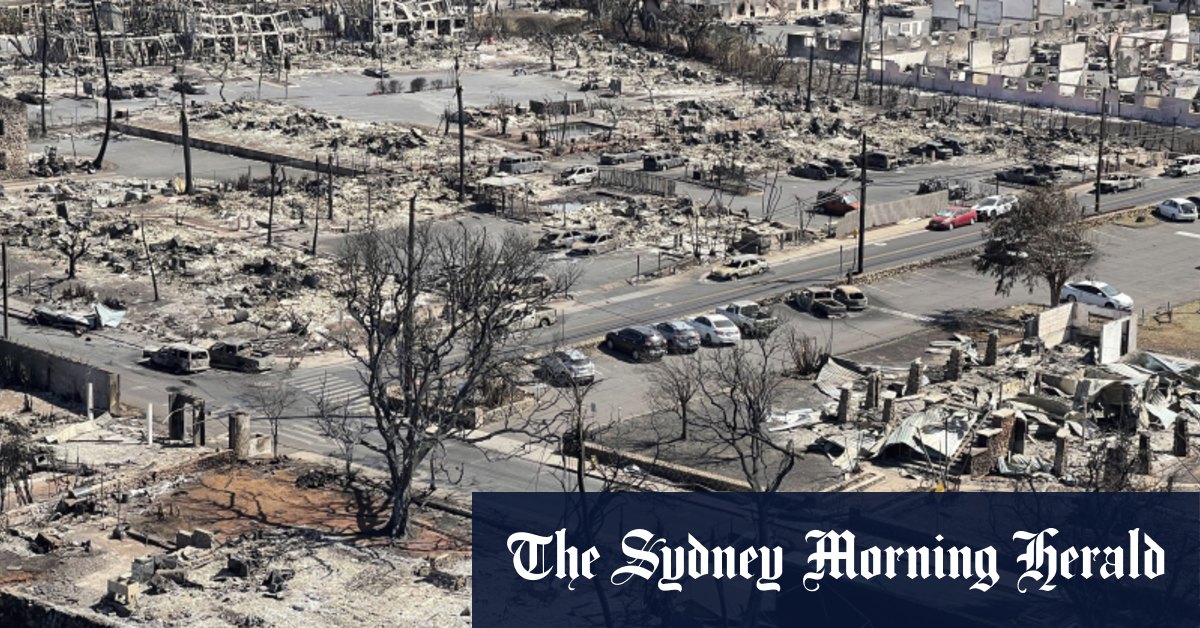 Death toll from Maui fires rises, as damages bill forecast to top  billion