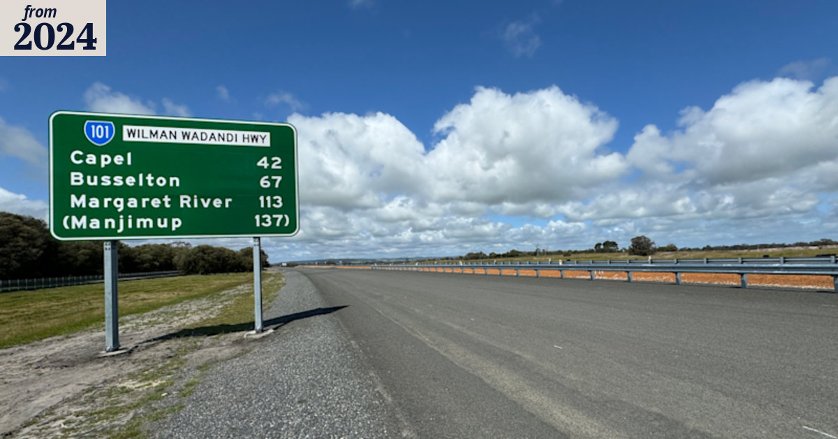 A drive down south is set to get about 20 minutes quicker