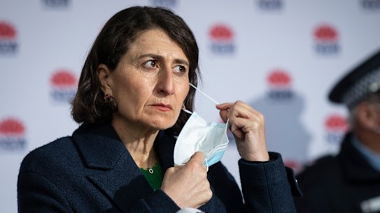 NSW Premier Gladys Berejiklian on Friday.