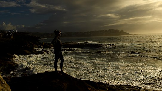 MUST REMAIN ANONYMOUS. A youung woman was raped at a party at Pearl Beach in 2016 and successfully secured a prosecution. Bondi, February 20, 2021. Photo: Rhett Wyman/SMH