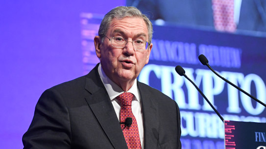 ASIC chairman Joe Longo: “It’s imperative that we maintain market integrity to attract the capital required to make the transition to net-zero and ensure that climate risk is adequately priced into the market.”