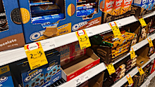 This recent offer of ‘2 for $5’ for Oreo Caramilk biscuits is one of many examples at local supermarkets.