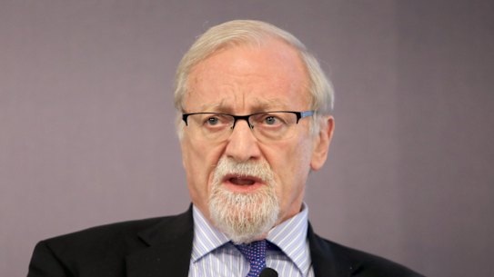 ANU chancellor and former foreign minister, Gareth Evans.