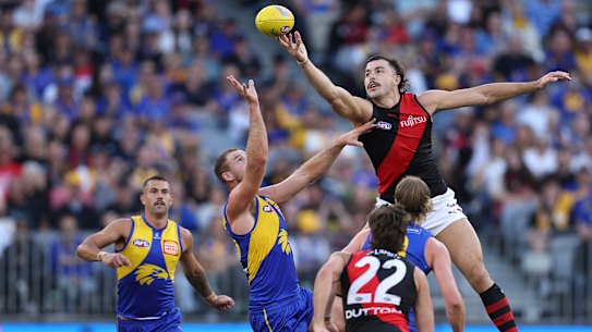 Sam Draper was in great form before suffering an unlucky Achilles injury against West Coast.