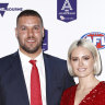 Franklin 'really upset' by 'devastating' injury, says wife Jesinta