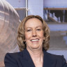 Woodside Energy CEO Meg O’Neill at the company’s annual investor briefing in Sydney last November.