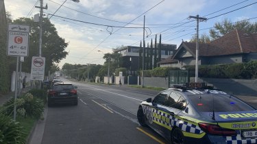 The incident happened at Armadale about 6.30am on Tuesday. 