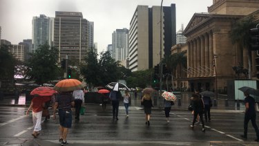 The message from the weather bureau is to keep the umbrella handy for the rest of the working week. (File image)