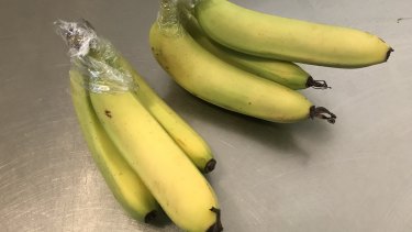A reader suggests wrapping the stems of bananas in plastic to keep them from ripening too fast.