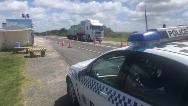 South Australian police still operate the South Australia-Victoria border post near Nelson. 