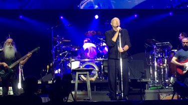 Phil Collins was on his feet for In the Air Tonight.
