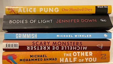 This year’s Miles Franklin-shortlisted novels.