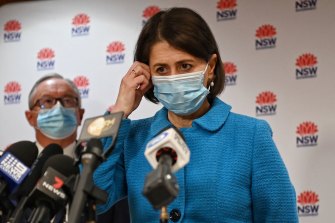 NSW Premier Gladys Berejiklian on Wednesday..