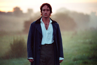 High standards for women: Mr Darcy in Jane Austen’s Pride and Prejudice.