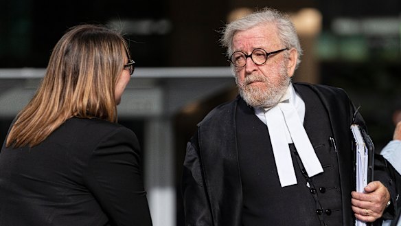 Robert Richter, QC, on Tuesday.