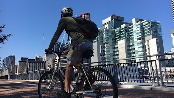 Cycling became a key active transport method in Brisbane last year.