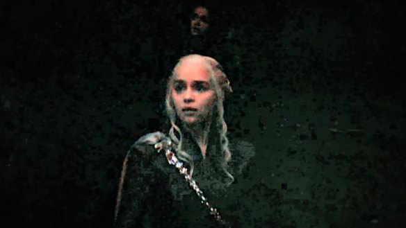 A scene from last season, via iTunes download.