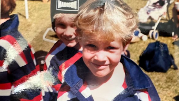 A young Kurt Mann playing for Longreach in country Queensland.