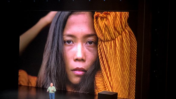 Apple launch in Cupertino California.