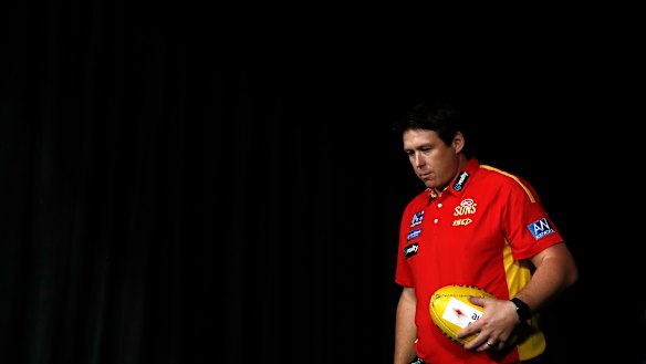 Sacked Gold Coast coach Stuart Dew.