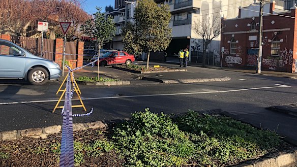 A brawl broke out in an area near Smith Street in the early hours of Sunday morning. 