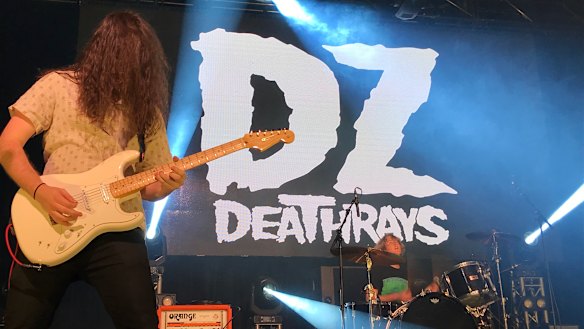 Lachlan Ewbank (left) and Simon Ridley from DZ Deathrays.
