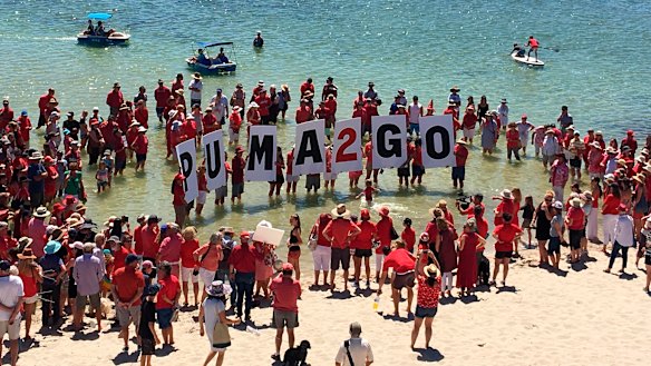 Dunsborough locals have protested a planned Puma station on one of the main streets in town for the past three years.