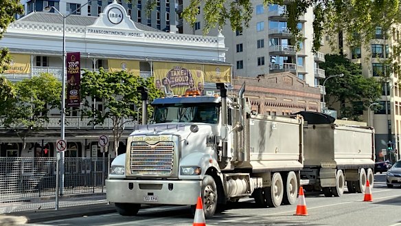 Queensland’s Coordinator-General has allowed trucks to carry soil on Sundays to get the Cross River Rail project finished as quickly as possible.