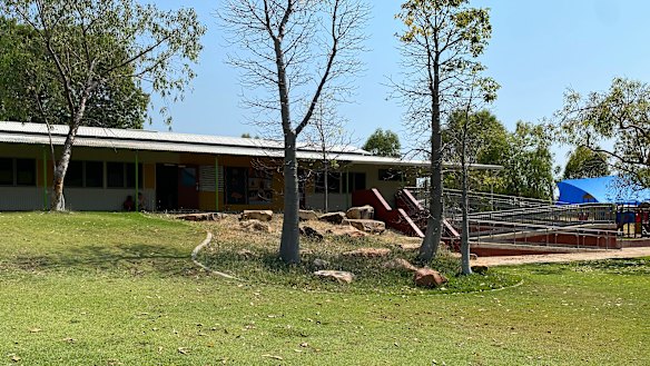 Warmun school had to be rebuilt following the 2011 floods.