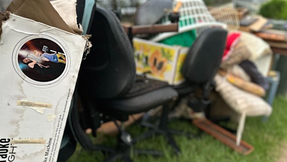 Trash or treasure? Kerbside collection in Brisbane.