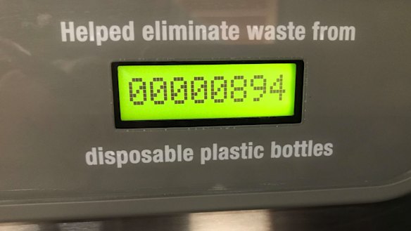 Plastic water bottles are not sold at Queensland's newest university campus at Petrie.