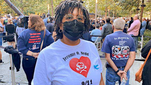 Roxanne Nedd, whose husband Jerome died in the September 11 attacks.