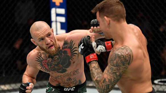 The UFC, whose stars have included Conor McGregor (left), has been staged in most Australian states.