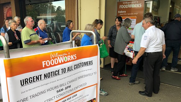 Williamson’s Foodworks in Gisborne has implemented new store trading hours to combat ‘tourist shopping’.