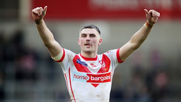Lewis Dodd has starred for St Helens in the English Super League.